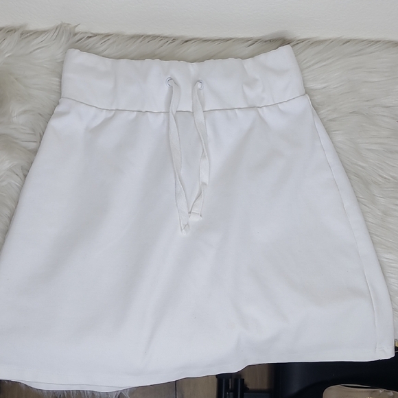 Wild Fable Cream Drawstring Skirt Size Small - Picture 3 of 9
